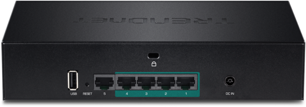 TN4400(3) PoE+ Wireless LAN Controller - Back view